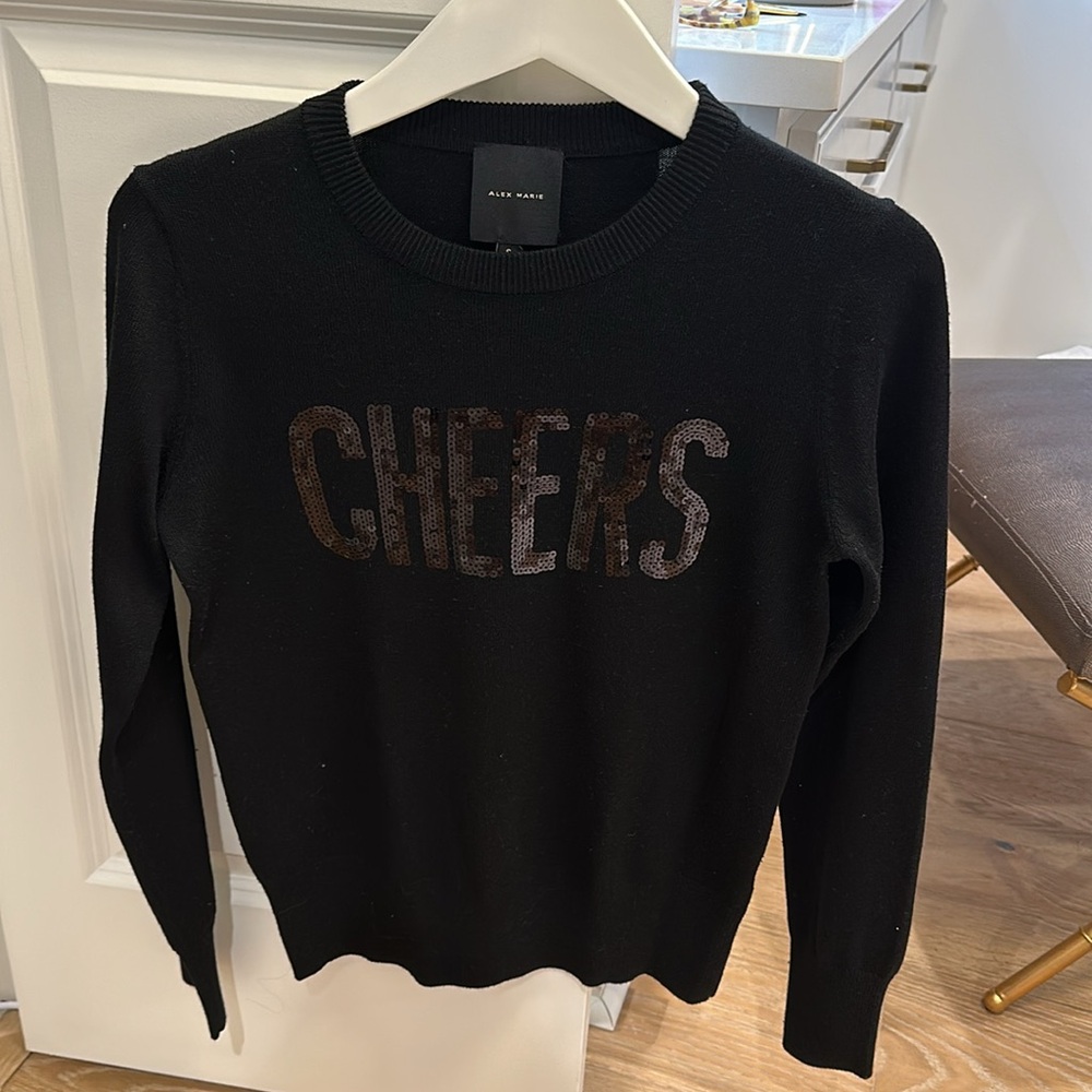 CHEERS sequin sweater